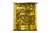 Пайетки "ОмТекс" на нитях, SILVER SHINING, 6 мм F / упак.91+/-1м, цв. 48 - золото - купить в Северодвинске. Цена: 356.19 руб.