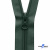 Спиральная молния Т5 890, 80 см, автомат, цвет т.зелёный - купить в Северодвинске. Цена: 16.61 руб.