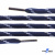 Шнурки #107-19, круглые 130 см, двухцветные цв.тём.синий/белый - купить в Северодвинске. Цена: 22.14 руб.