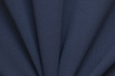 Костюмная ткань с вискозой "Бриджит", 210 гр/м2, шир.150см, цвет т.синий - купить в Северодвинске. Цена 570.73 руб.