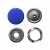 Кнопка рубашечная (закрытая) 9,5мм - эмаль, цв.168 - голубой - купить в Северодвинске. Цена: 4.77 руб.