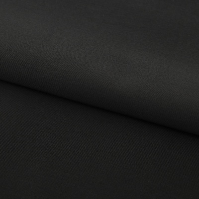 Костюмная ткань с вискозой "Меган", 210 гр/м2, шир.150см, цвет чёрный - купить в Северодвинске. Цена 378.55 руб.