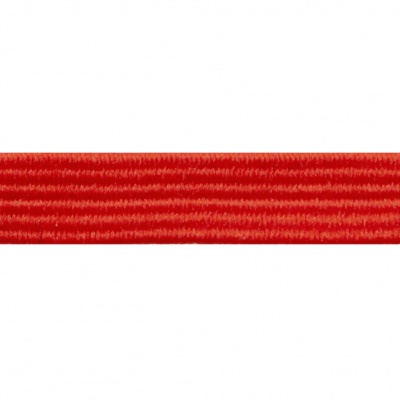 Резиновые нити с текстильным покрытием, шир. 6 мм ( упак.30 м/уп), цв.- 86-красный - купить в Северодвинске. Цена: 155.22 руб.