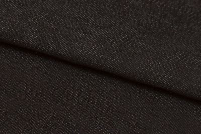 Ткань джинсовая №96, 160 гр/м2, шир.148см, цвет чёрный - купить в Северодвинске. Цена 350.42 руб.