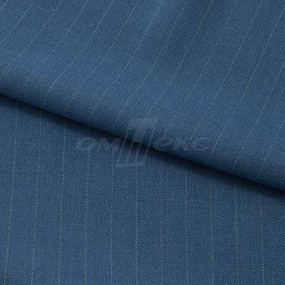 Костюмная ткань "Жаклин", 188 гр/м2, шир. 150 см, цвет серо-голубой - купить в Северодвинске. Цена 430.84 руб.