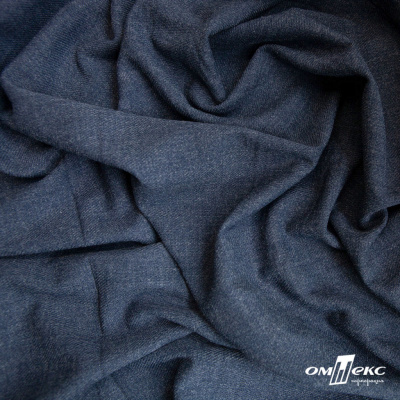Ткань костюмная "Моник", 80% P, 16% R, 4% S, 250 г/м2, шир.150 см, цв-т.синий - купить в Северодвинске. Цена 555.82 руб.