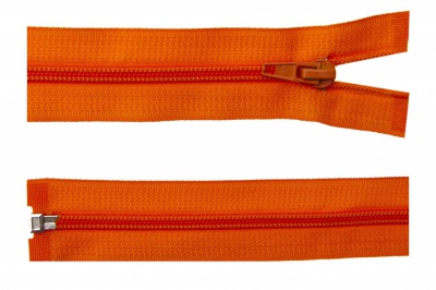 Спиральная молния Т5 849, 65 см, автомат, цвет оранжевый - купить в Северодвинске. Цена: 14.68 руб.