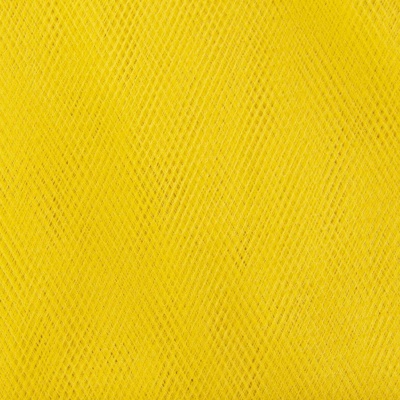 Фатин матовый 16-70, 12 гр/м2, шир.300см, цвет жёлтый - купить в Северодвинске. Цена 112.70 руб.