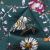 Плательная ткань "Фламенко" 6.1, 80 гр/м2, шир.150 см, принт растительный - купить в Северодвинске. Цена 241.49 руб.