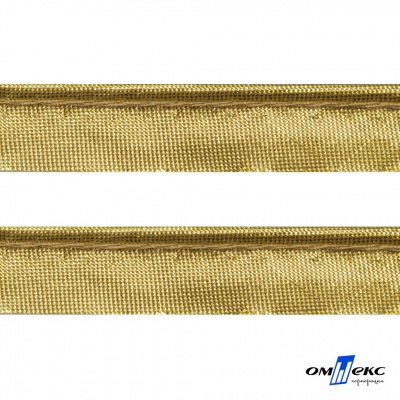 Кант атласный 136, шир. 12 мм (в упак. 65,8 м), цвет золото - купить в Северодвинске. Цена: 433.08 руб.